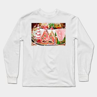 Gingerbread Village Study 3 Long Sleeve T-Shirt